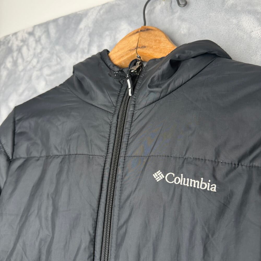 Columbia Women’s M Reversible‎ Quilted Flannel Full Zip Jacket